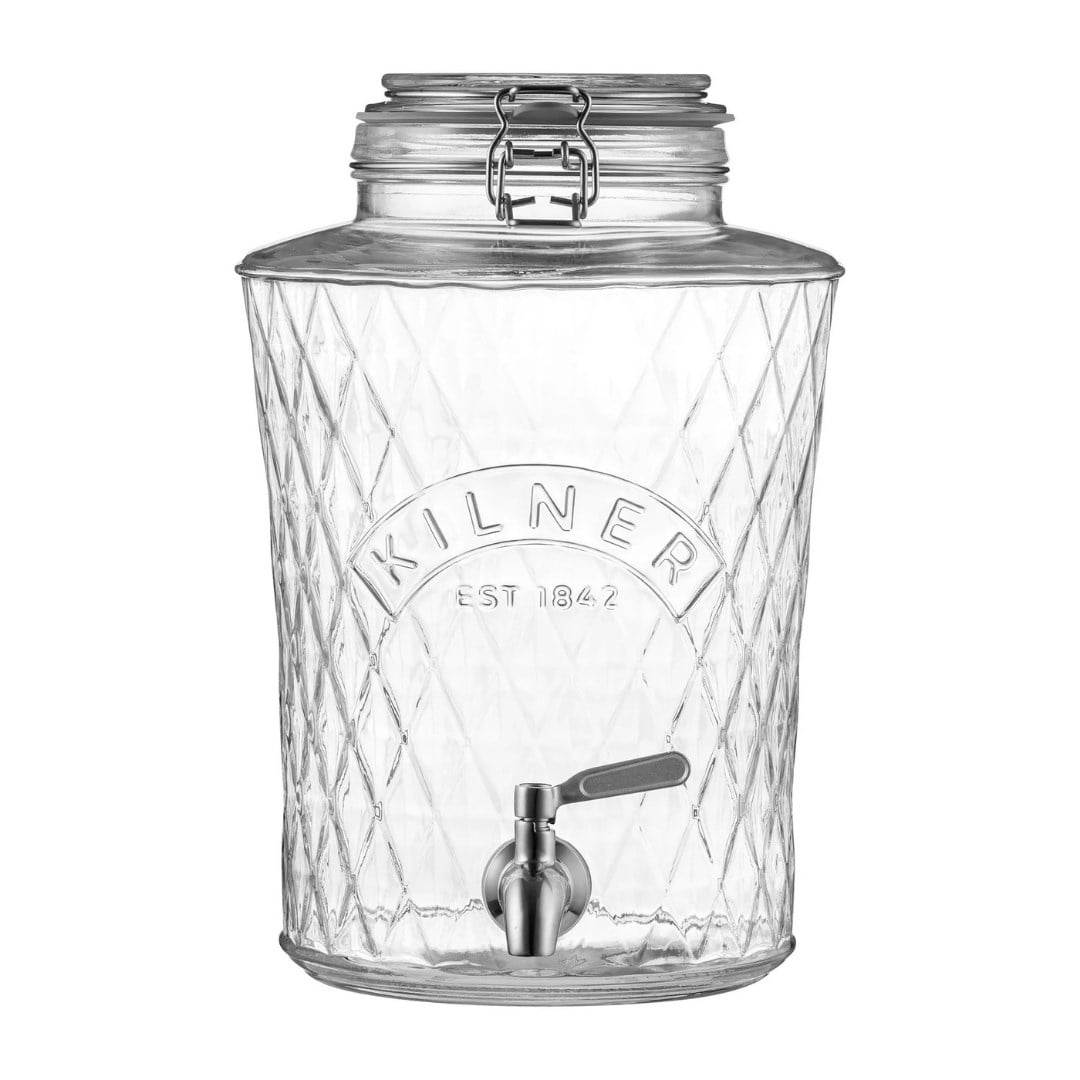 Kilner Diamond Klipsli İçecek Sebili 5 LŞişe&Sürahi&Karaf&Sebil