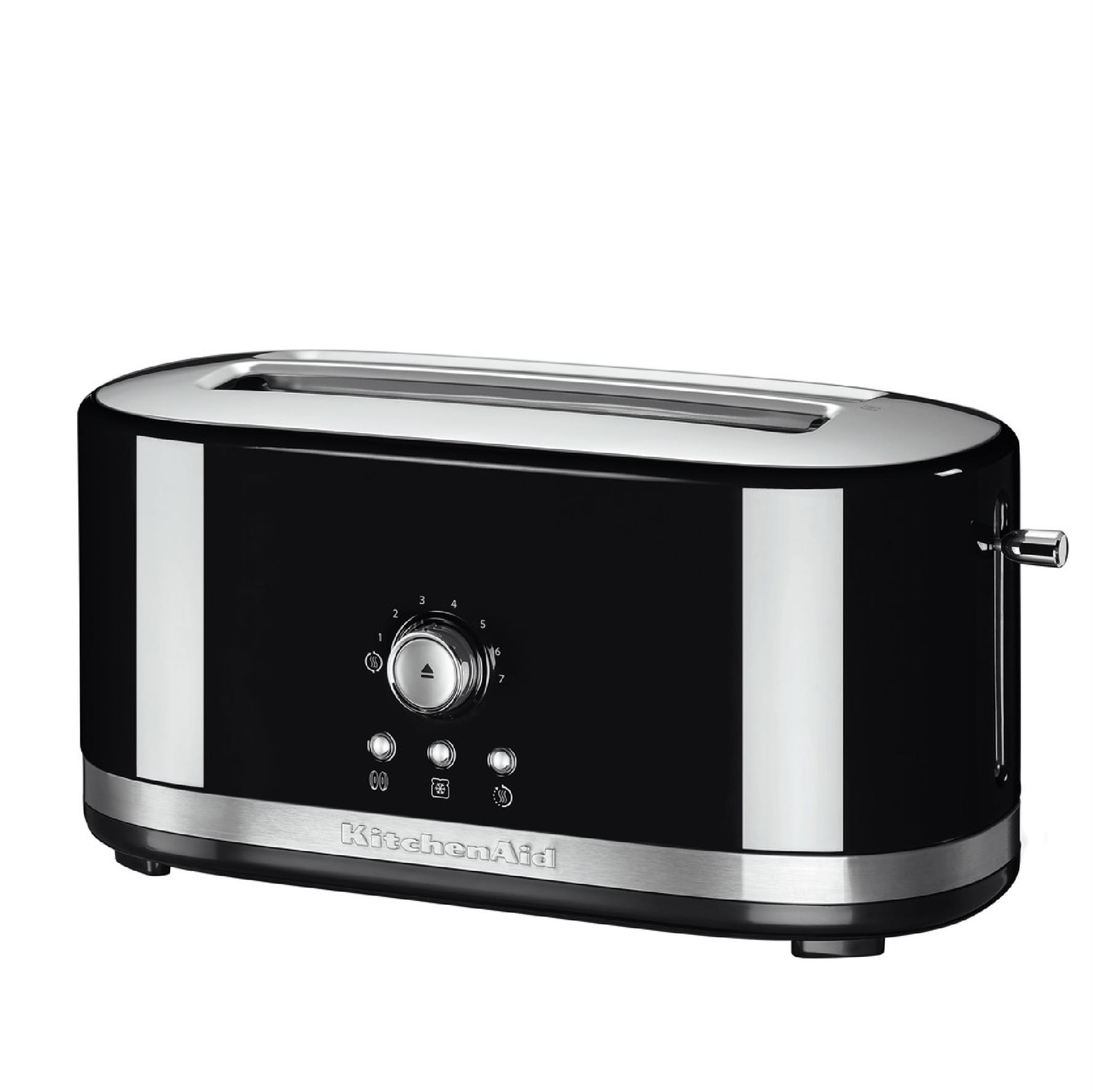 KitchenAid Manuel Kontrollü 4 Dilim, 2 Uzun Yuvalı Ekmek Kızartma Makinesi - 5KMT4116