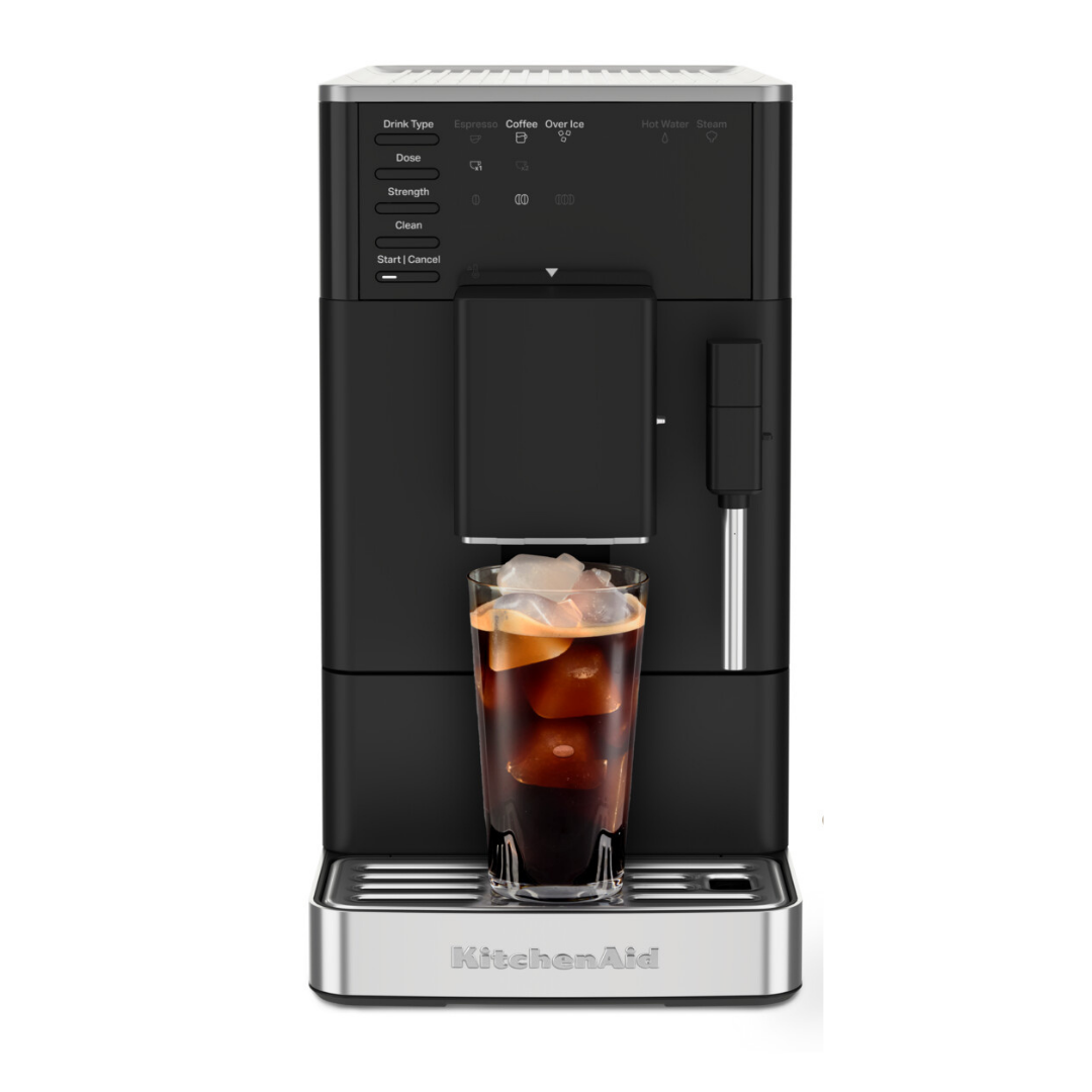 KitchenAid Tam Otomatik Espresso Makinesi KF2 Buzlu Kahve Özellikli - Matte BlackEspresso Makinesi