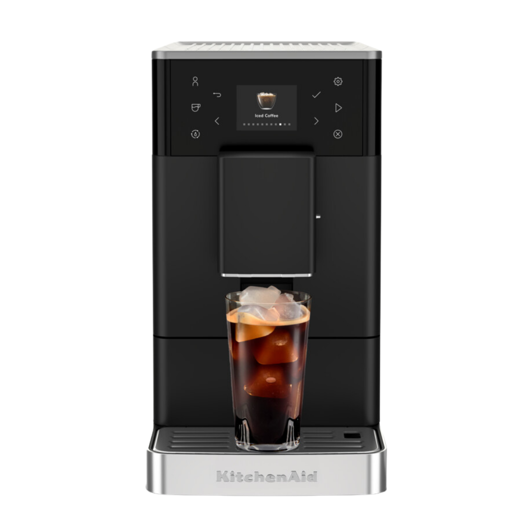 KitchenAid Tam Otomatik Espresso Makinesi KF3 Buzlu Kahve Özellikli - Matte BlackEspresso Makinesi