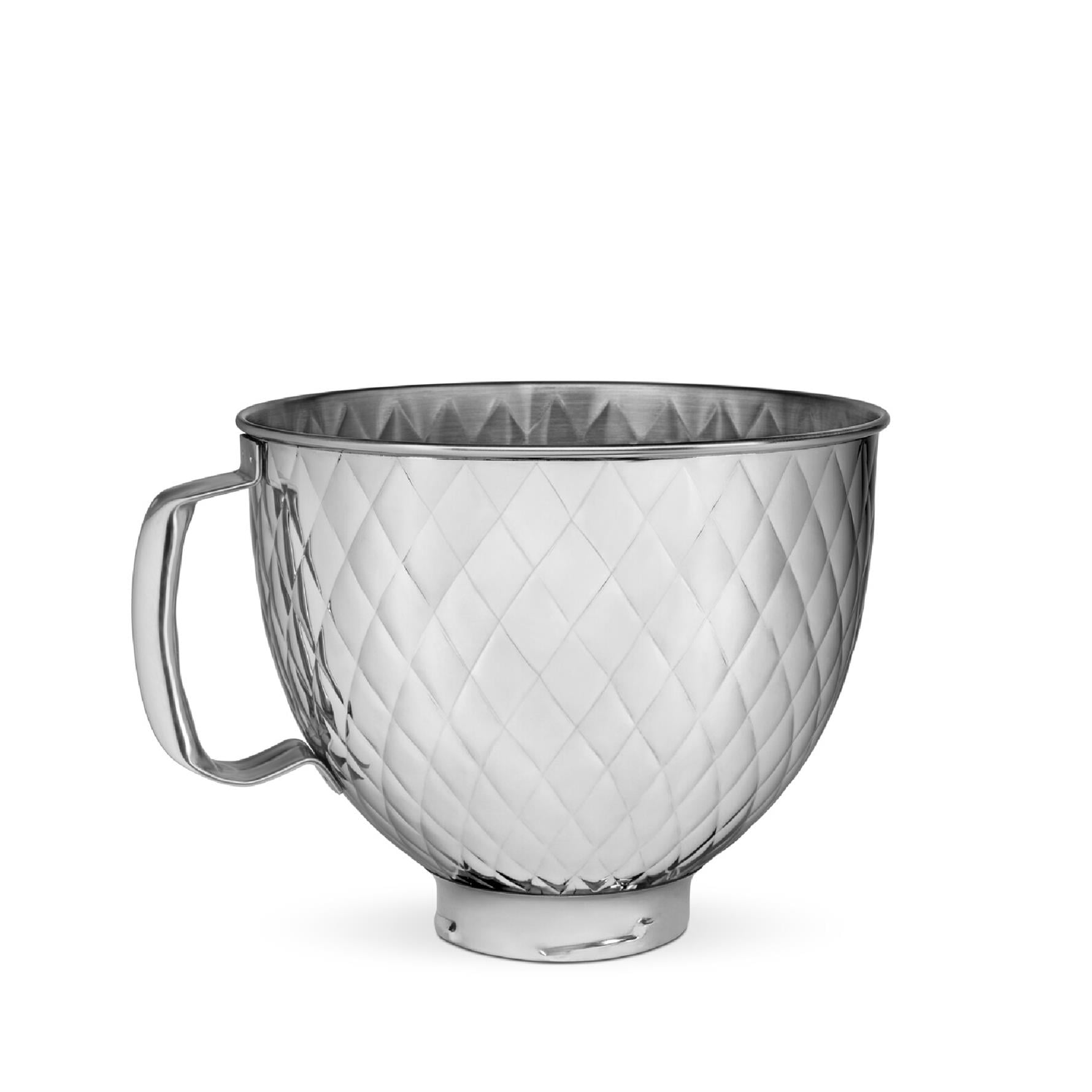 KitchenAid 4,8 L Stand Mikser İçin Paslanmaz Çelik Kase Quilted-5KSM5SSBQB