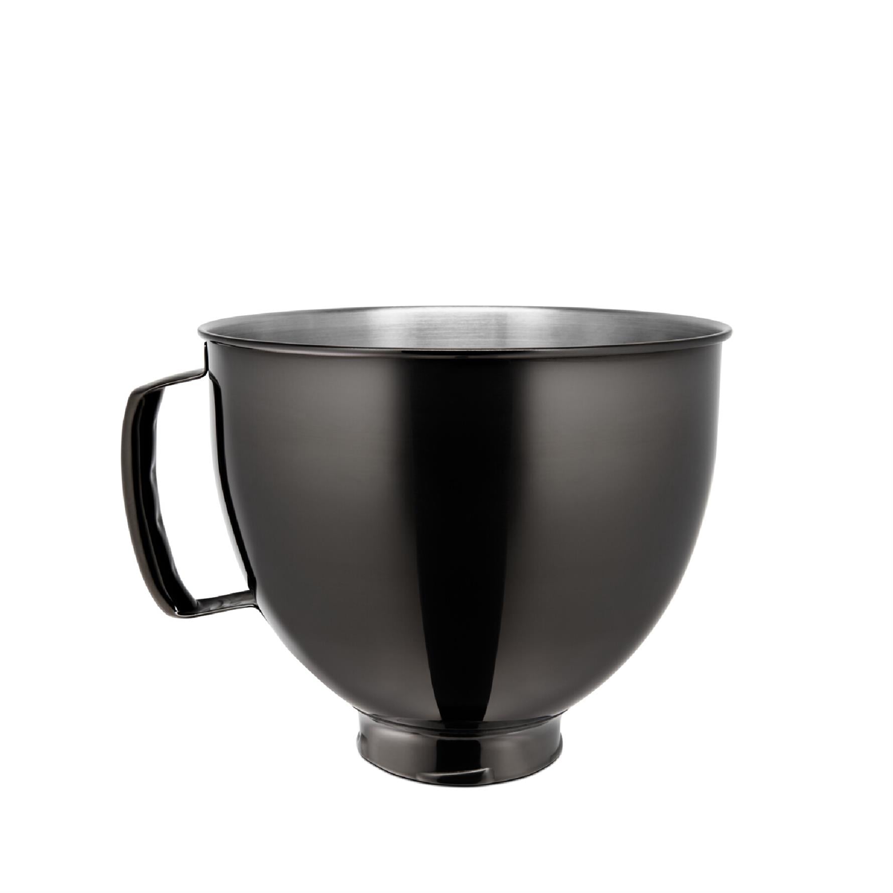 KitchenAid 4,8 L Stand Mikser İçin Paslanmaz Çelik Kase Black- 5KSM5SSBRB