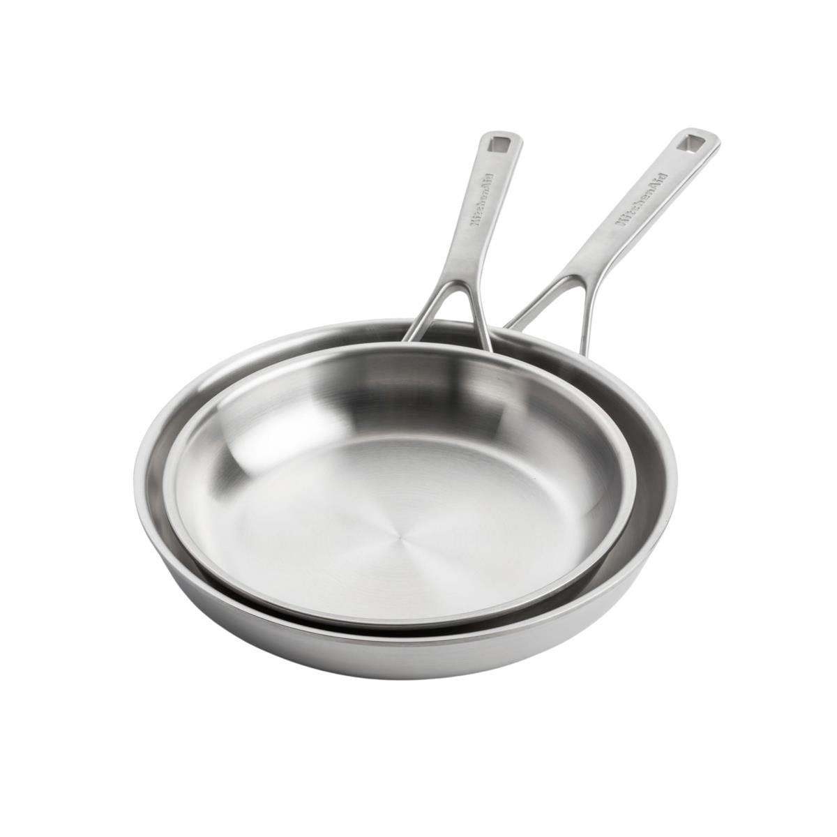 KitchenAid Artisan Çelik 3 Ply Tava Seti 24 cm + 28 cmTavalar