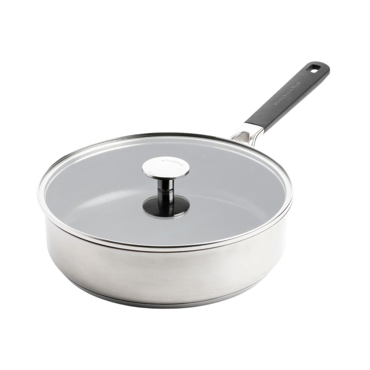 KitchenAid Paslanmaz Çelik Sote Tavası, Seramik Kaplama 30 cmTavalar