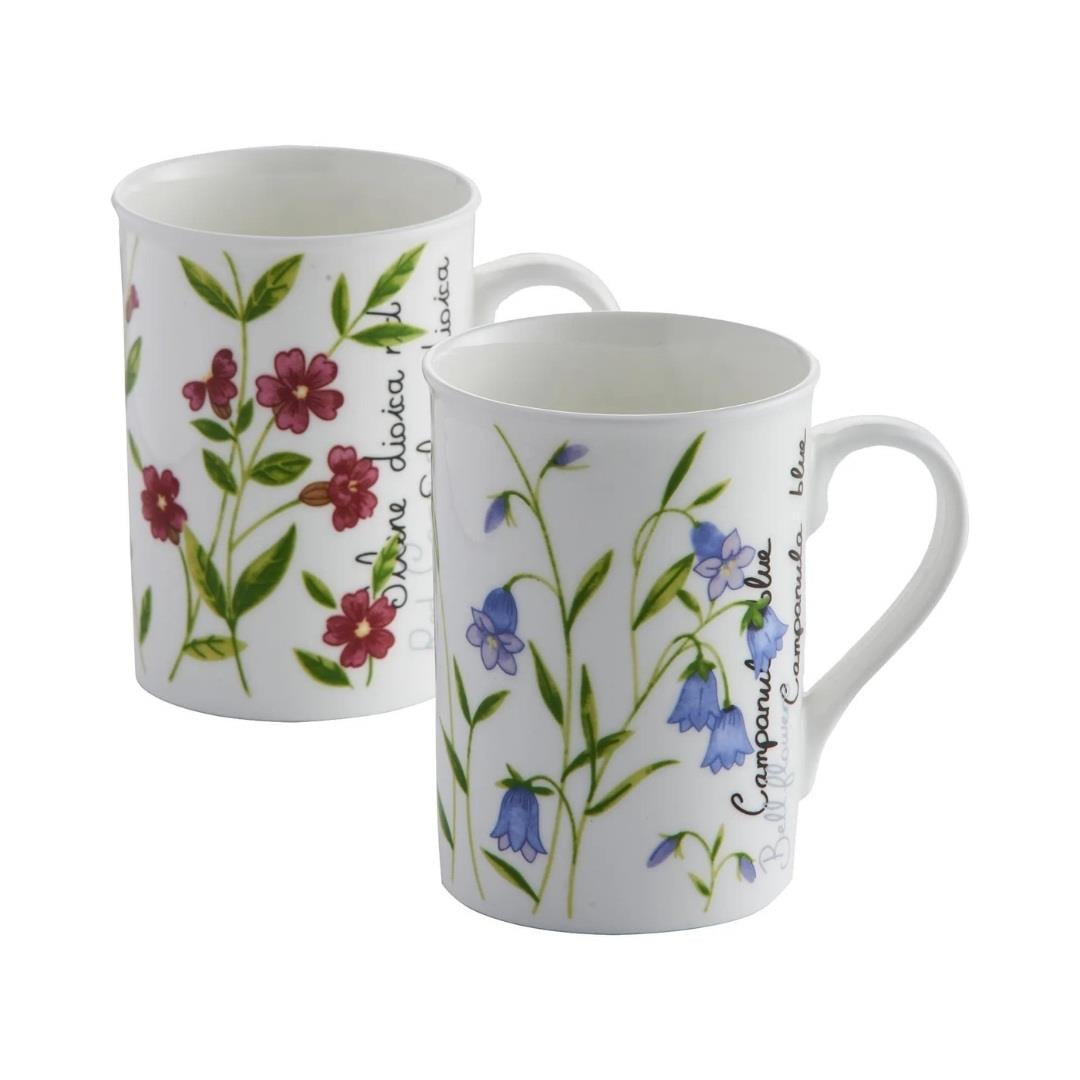 Price & Kensington Botanik Desenli 2´li Kupa Seti 300 ml