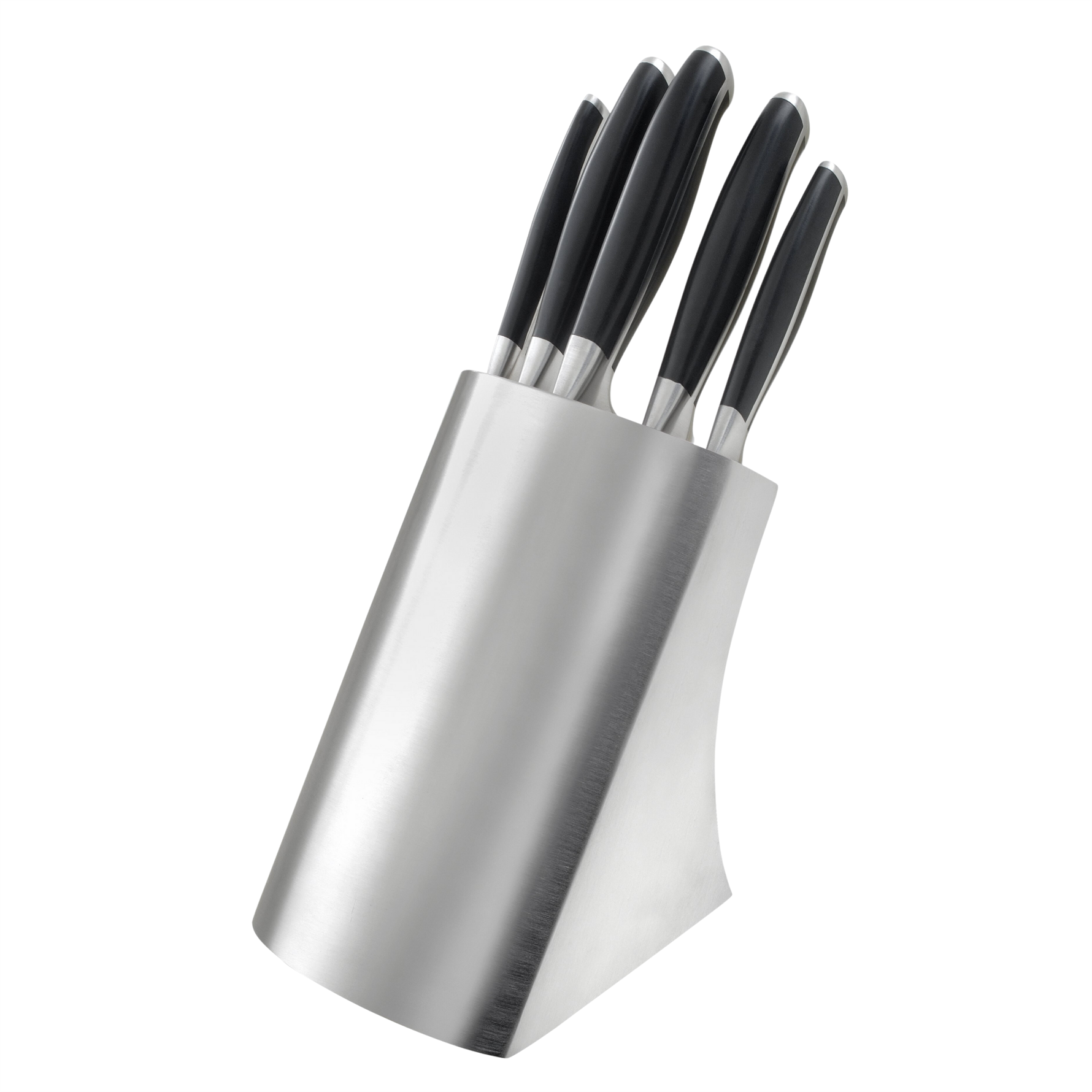 Sabatier Glasgow Inox blok + 5 adet Jupiter Bıçak Seti