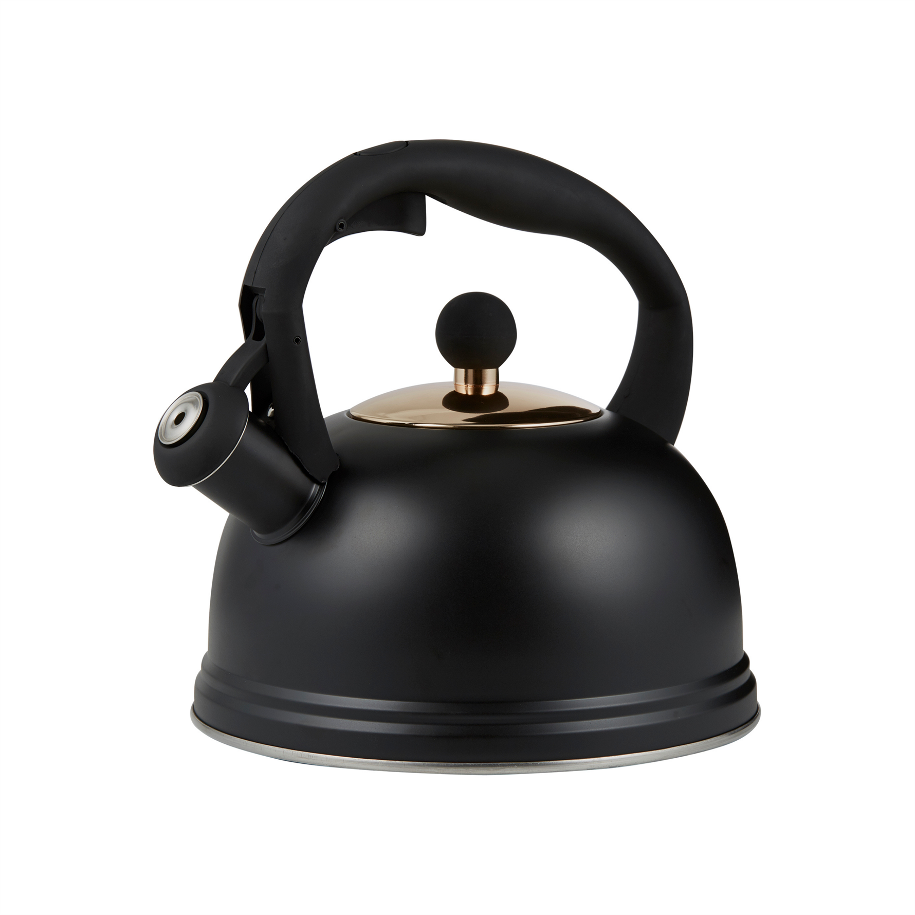 Typhoon Otto Serisi Islık Mekanizmalı Su Isıtıcısı - Siyah