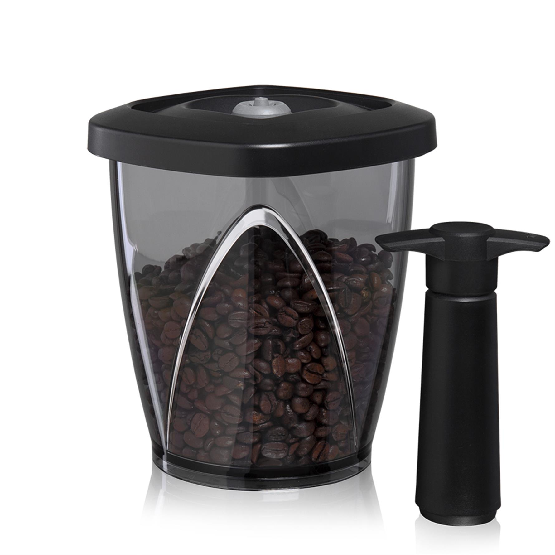 Vacu Vin Vakum Saklama Kutusu Siyah  Pompalı 1 3 L/44 fl. oz - Kutulu