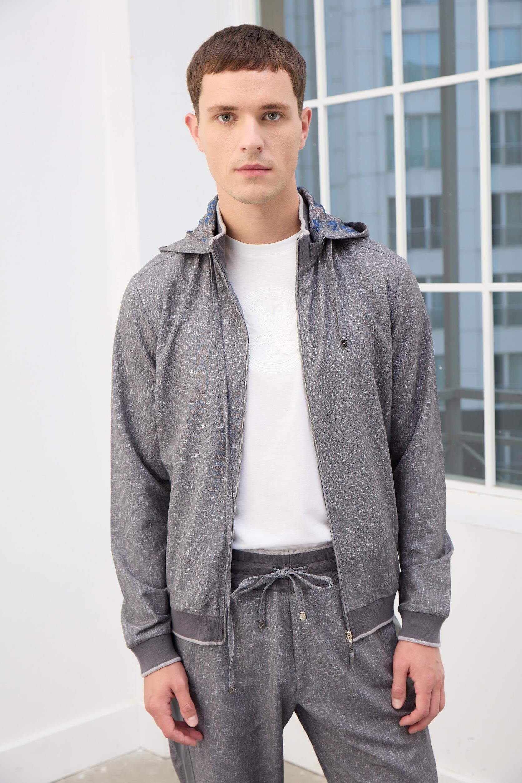 Ethan Erkek Fermuarlı Eşofman Takım-Antrasit