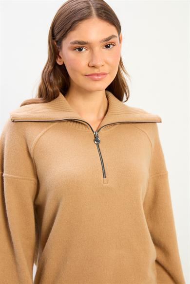 Aria Fermuarlı Yaka Eşofman Takımı-Pembe