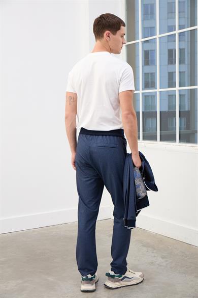 Dorian Erkek Fermuarlı Eşofman Takımı-Lacivert