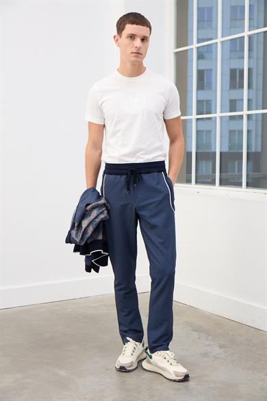 Dorian Erkek Fermuarlı Eşofman Takımı-Lacivert