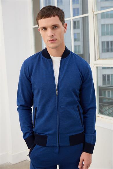 Noah Fermuarlı Eşofman Takımı-Indigo