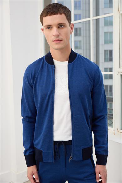 Noah Fermuarlı Eşofman Takımı-Indigo