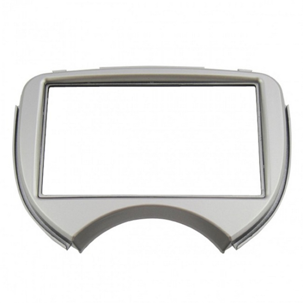 Nissan Micra 2011-2014 Gri Double Teyp Çerçevesi