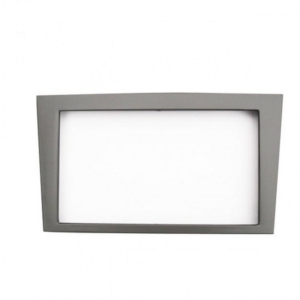 Opel Agila 2000-2007-Corsa C 2000-2006-Meriva 2003-2010-Omega 2000-2003-Tigra 2004-2009-Vectra C 2002-2008-Vivaro 2001-2011 Gri Double Teyp Çerçevesi