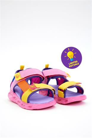 Dudino Kız Çocuk Coconut Işıklı Sandalet Purple 2C85B101