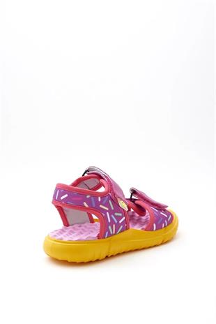 Dudino Kız Çocuk Parıs Desenli Sandalet Candy 2C83B135