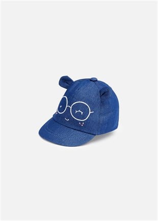 Mayoral Kız Bebek Kulaklı Şapka Lacivert 9493