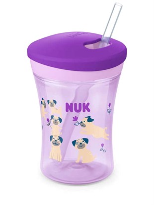 Nuk Action Cup Evo Suluk 230 ML Mor 751136
