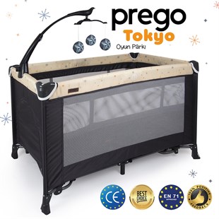Prego Tokyo Dönenceli Oyun Parkı 70*110 Cm Füme 8047