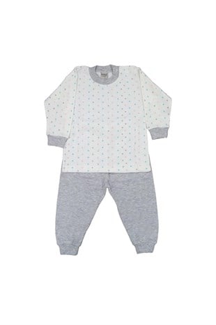 Sebi Baby Büyük Puanlı Pijama Takımı 1-3 Yaş 2401