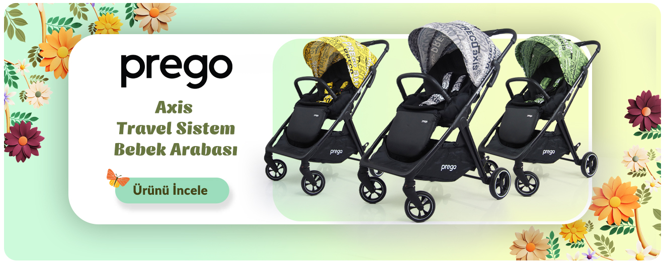 Prego axis travel sistem bebek arabası