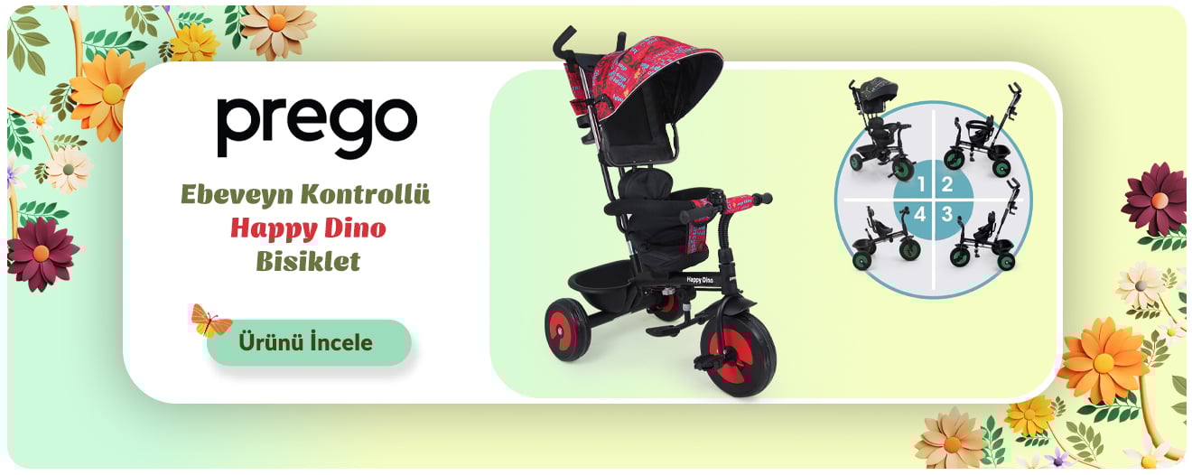 Prego happy dino çocuk bisikleti