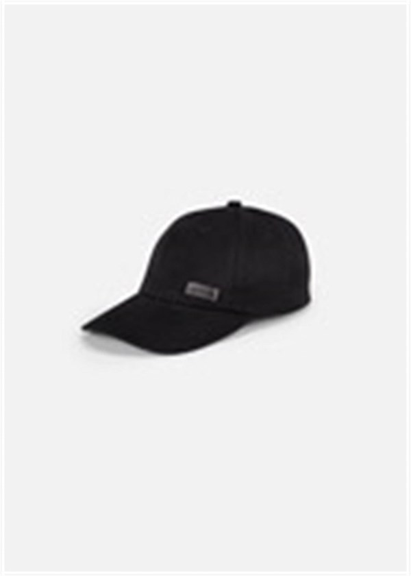 Mayoral Kız Çocuk Armalı Şapka Siyah 10240