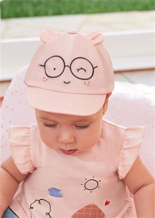 Mayoral Kız Bebek Kulaklı Şapka Pembe 9493