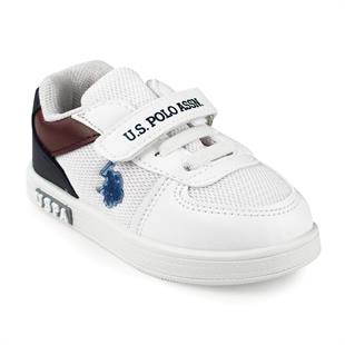 U.S Polo Erkek Çocuk Carren Spor Ayakkabı Beyaz 101346124
