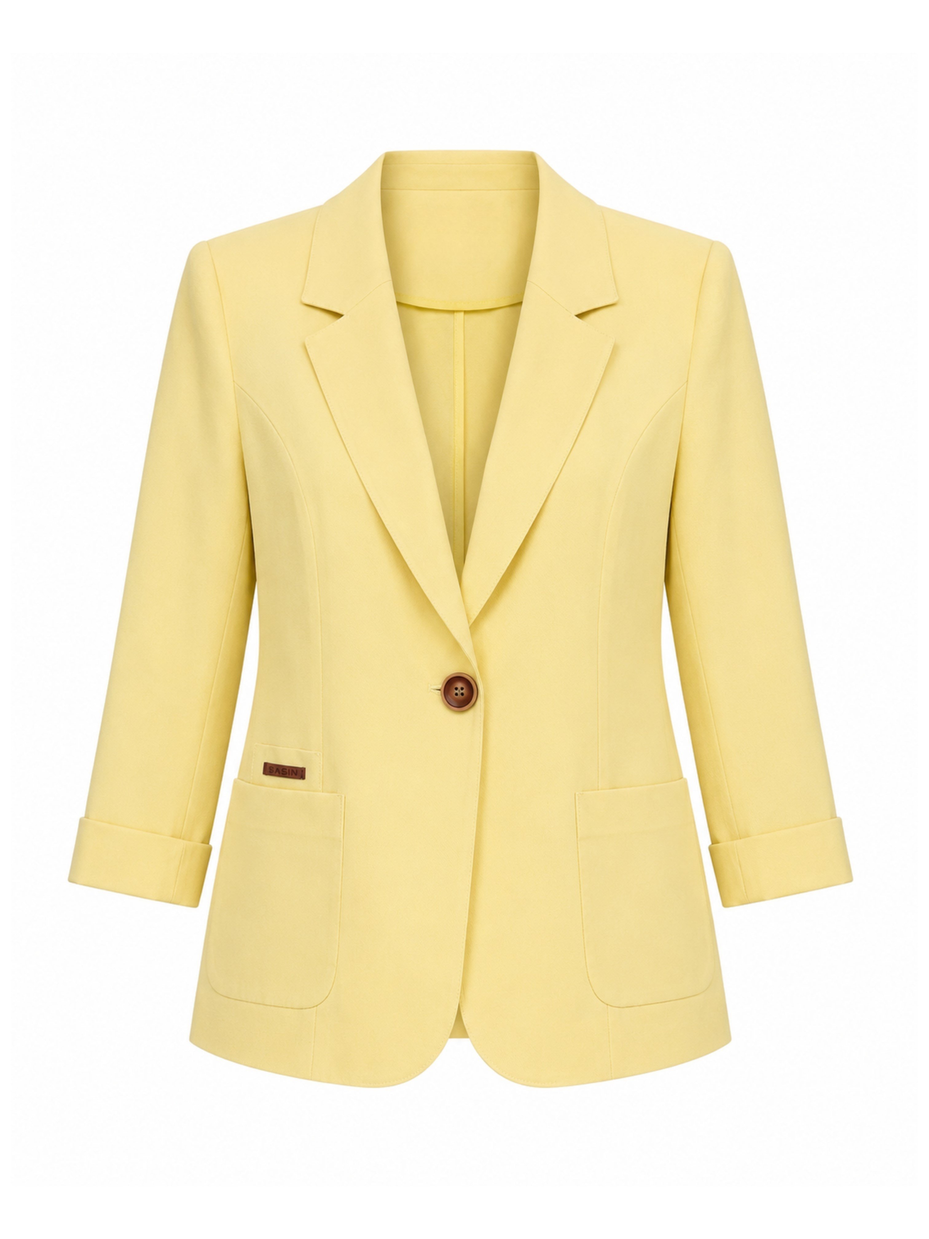 CEKET Keten Blazer Ceket