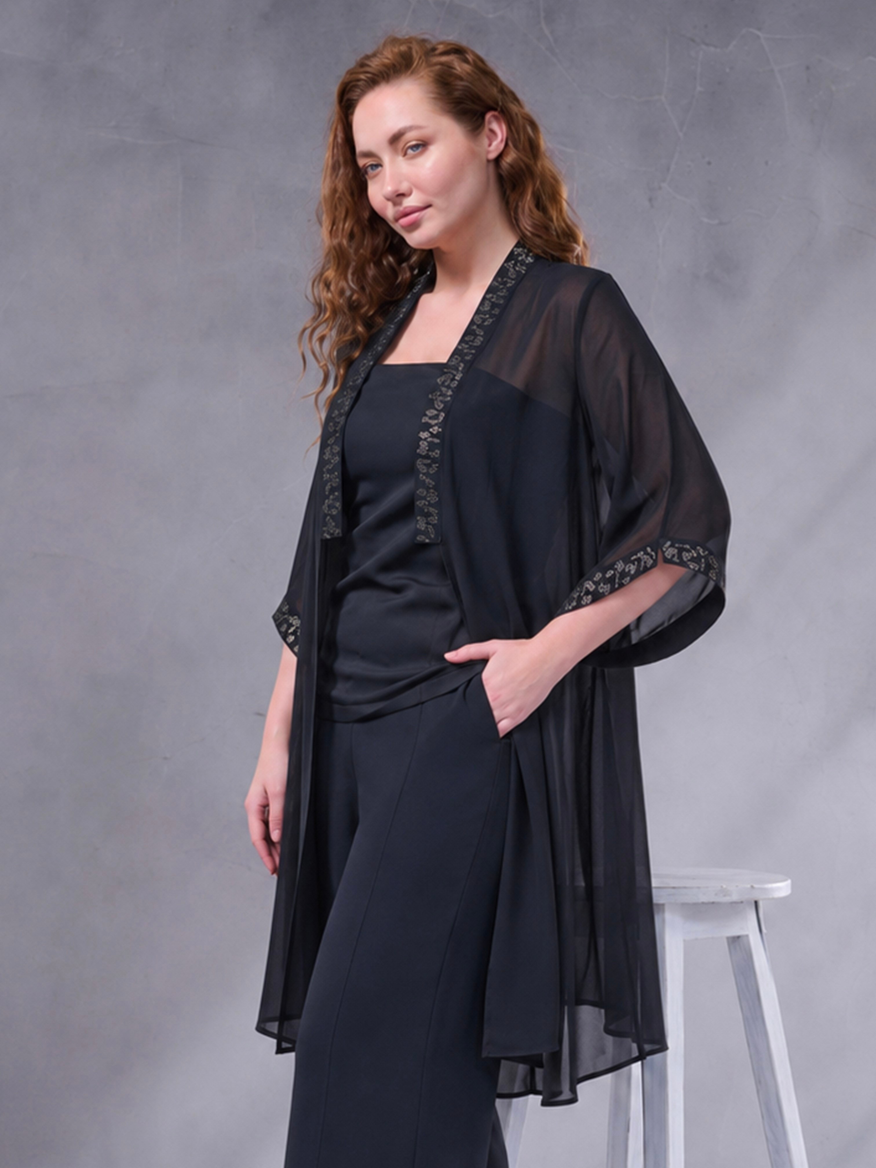 BLUZ Tül Tunik