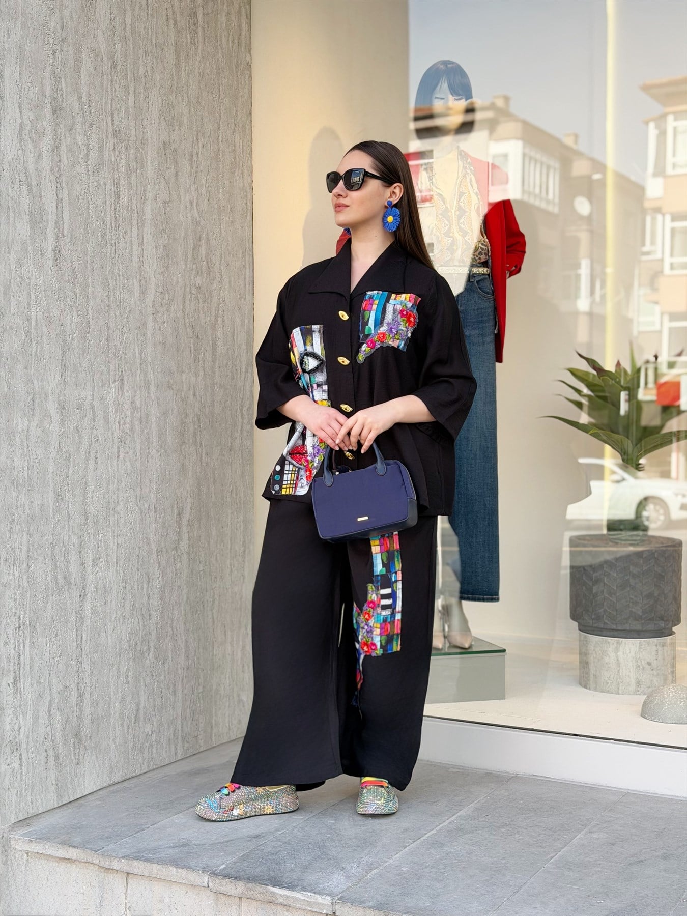 TAKIM ELBİSE İşlemeli Takım