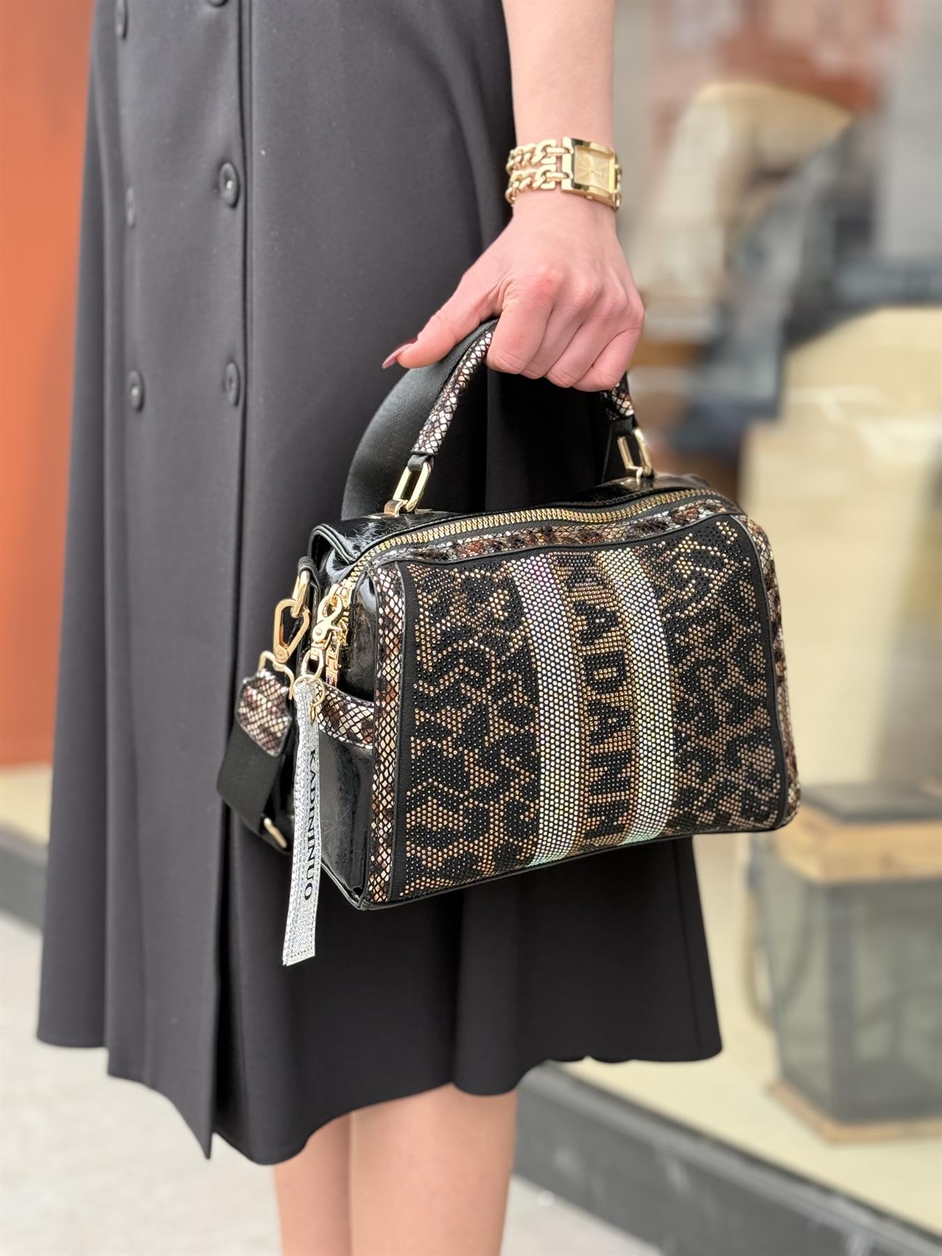 ÇANTA Taşlı Çanta