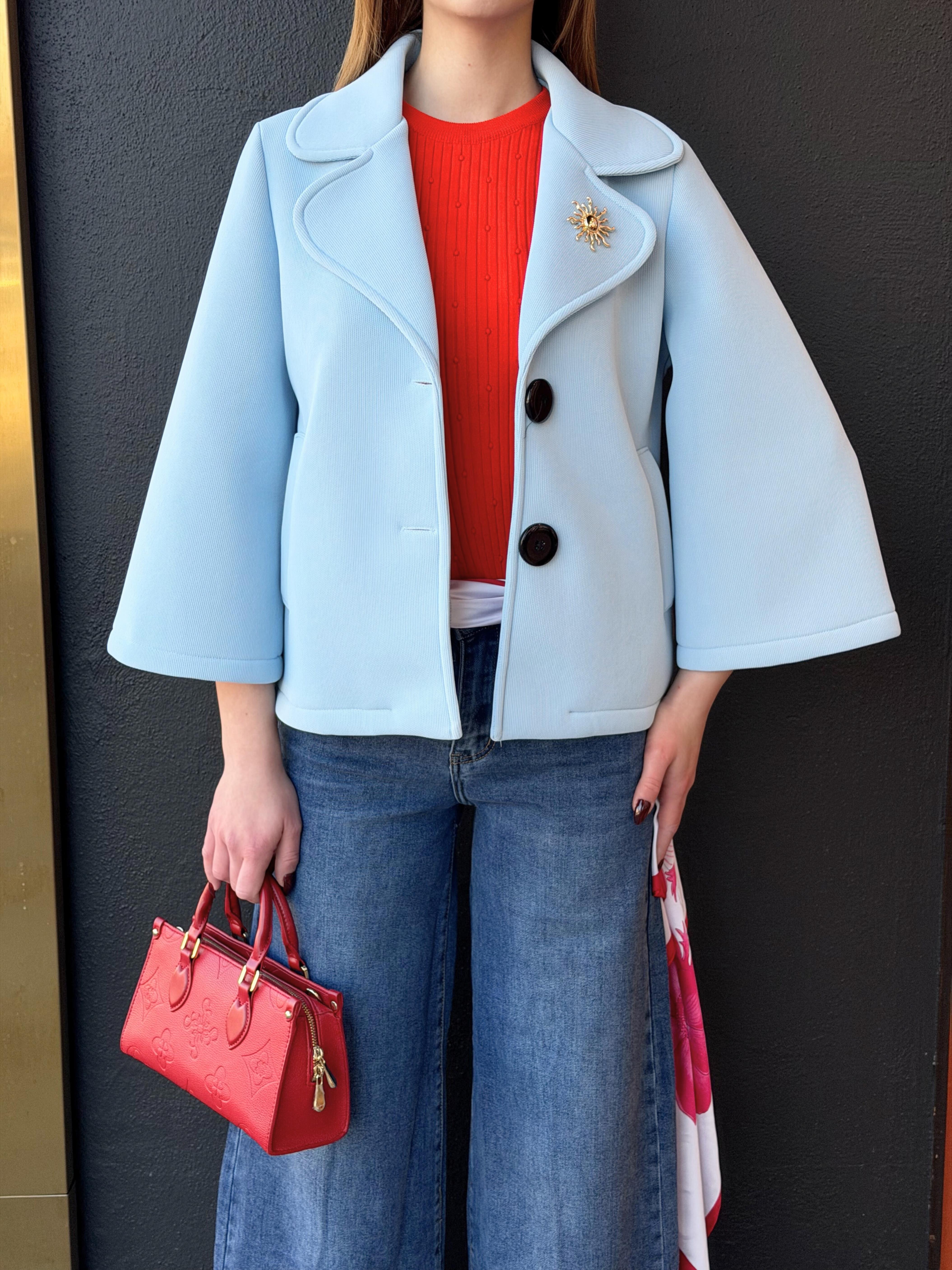 CEKET Broşlu Düğmeli Ceket