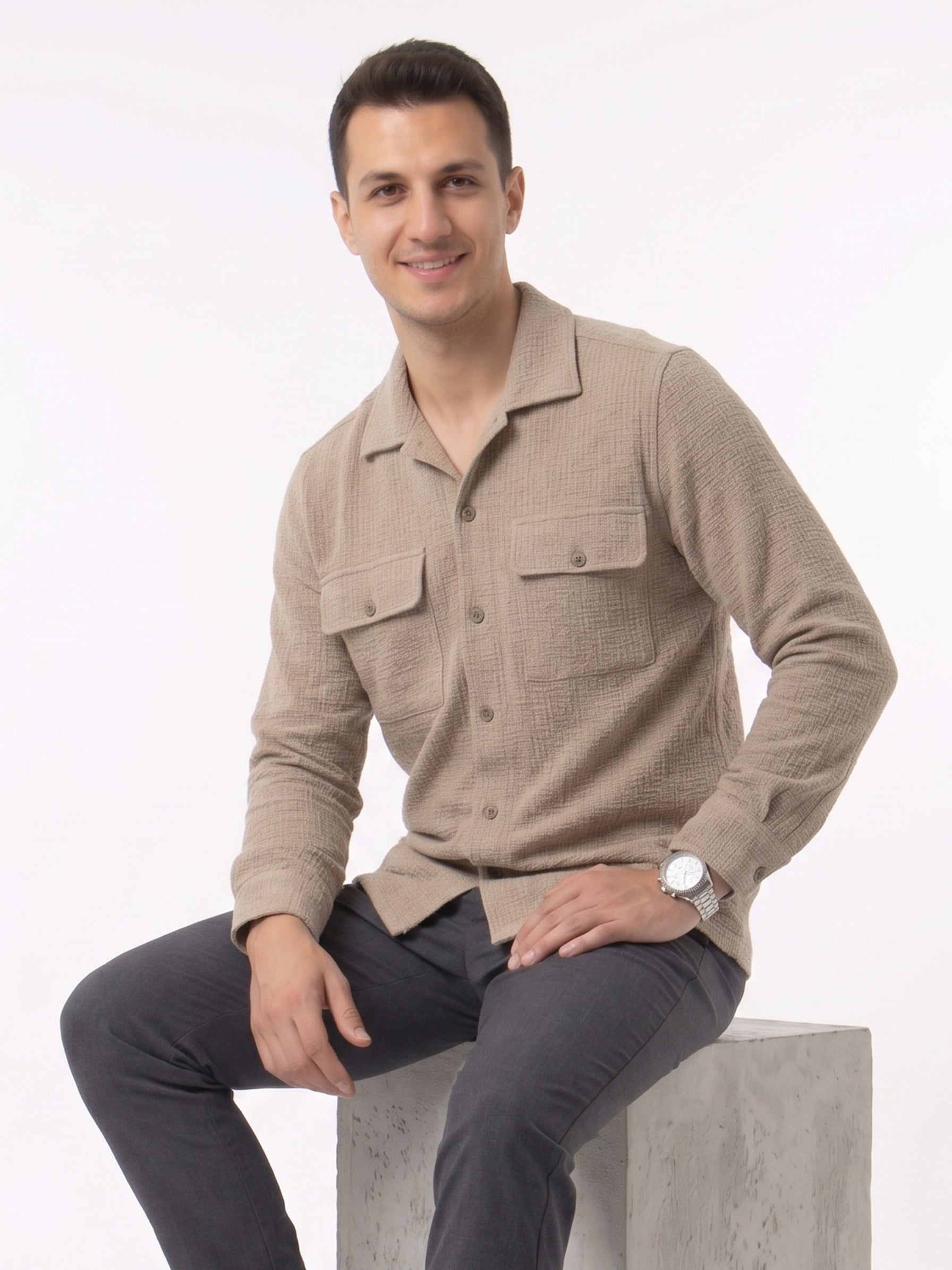 GÖMLEK Dokulu Gömlek