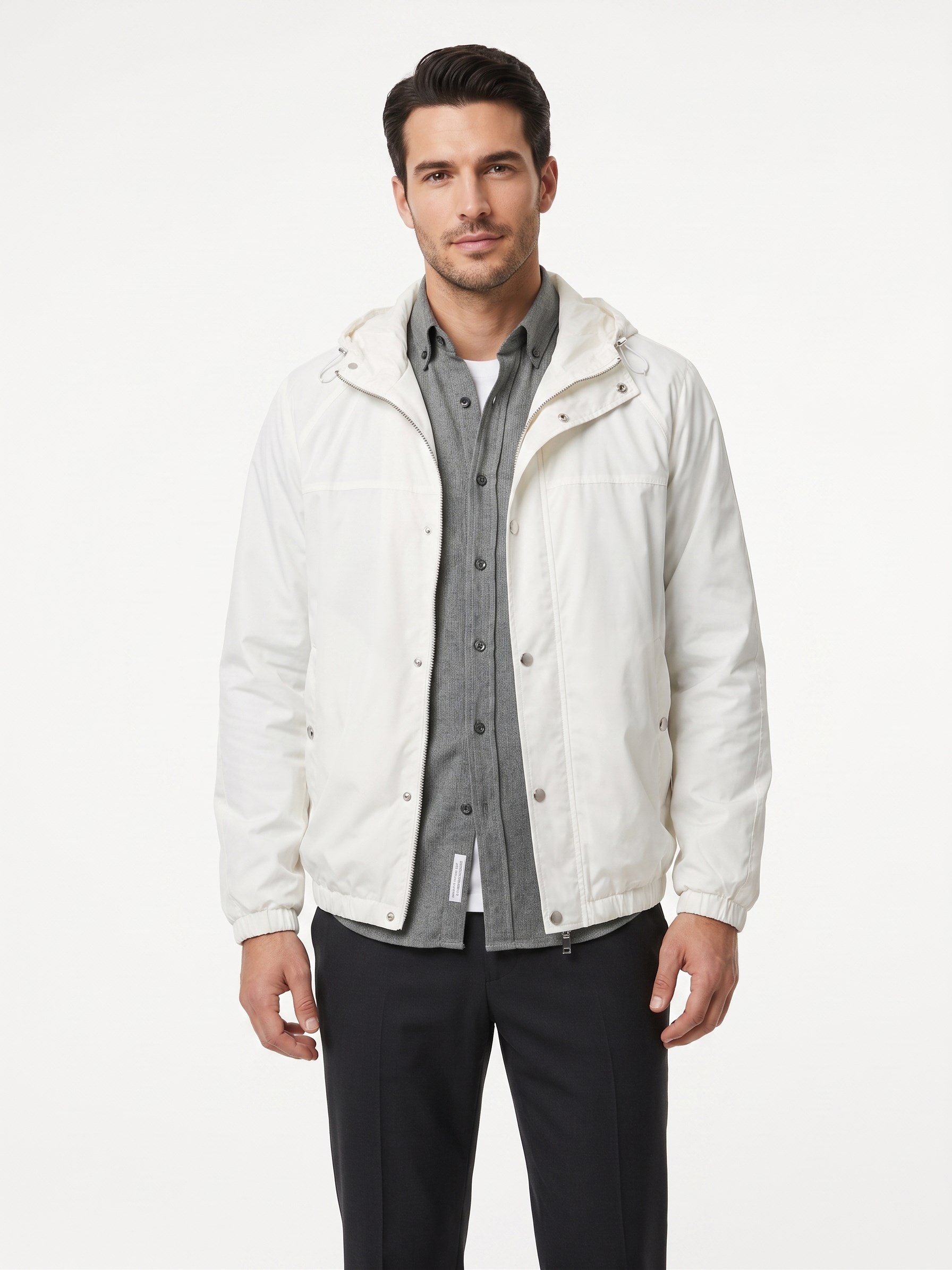 CEKET Fermuarlı Yağmurluk