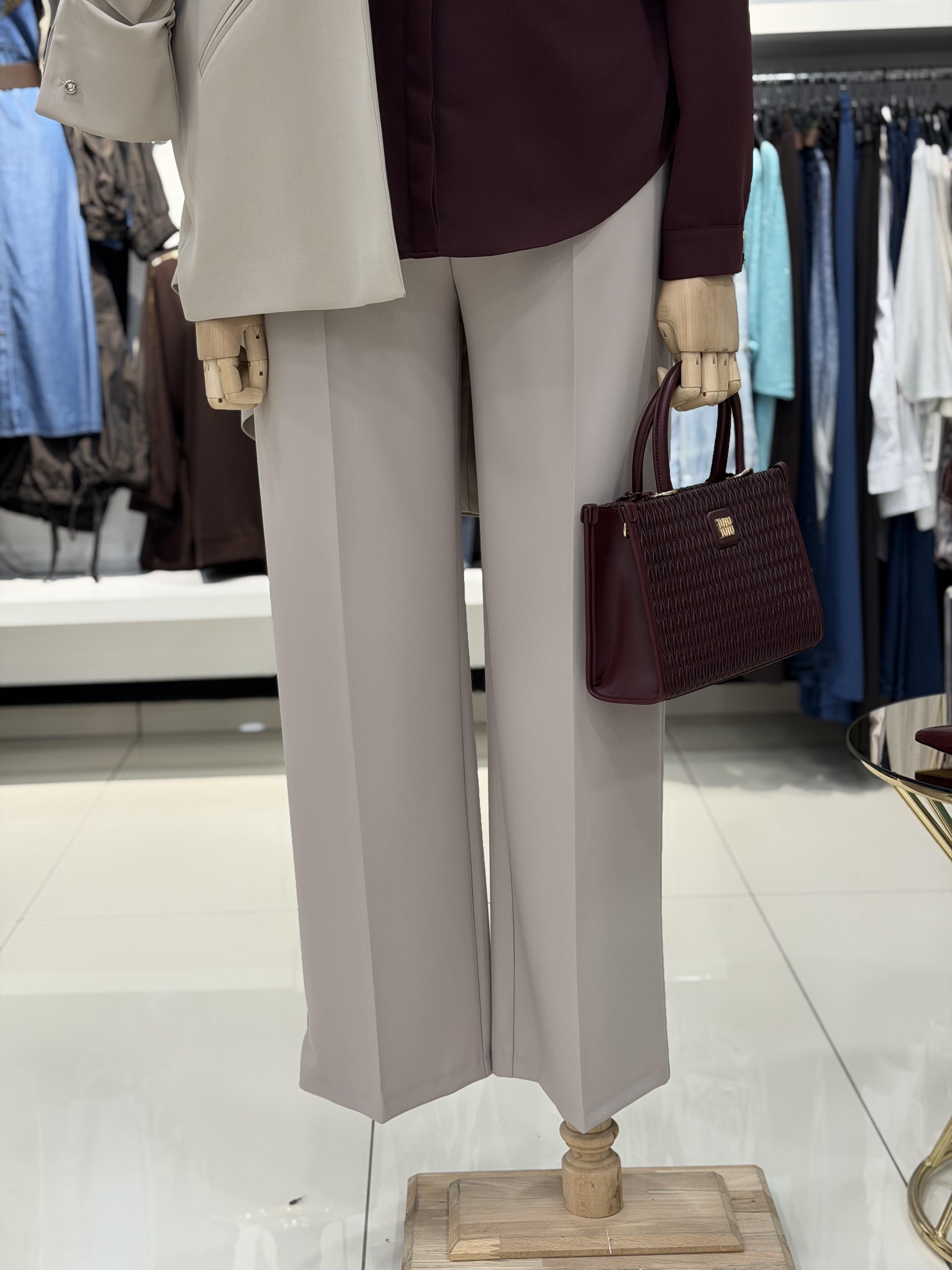 PANTOLON Kemerli Klasik Pantolon