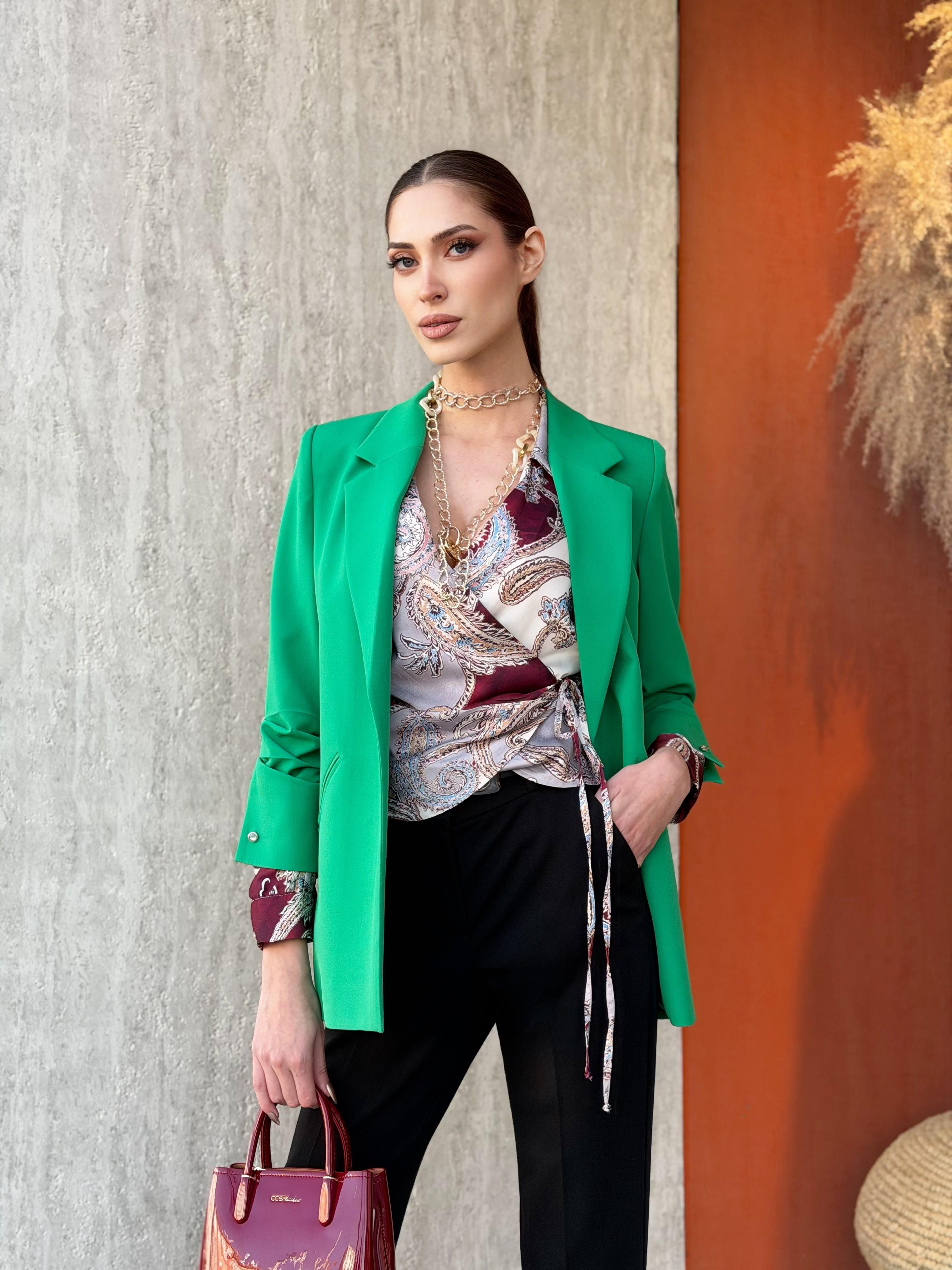 CEKET Kol Düğmeli Ceket