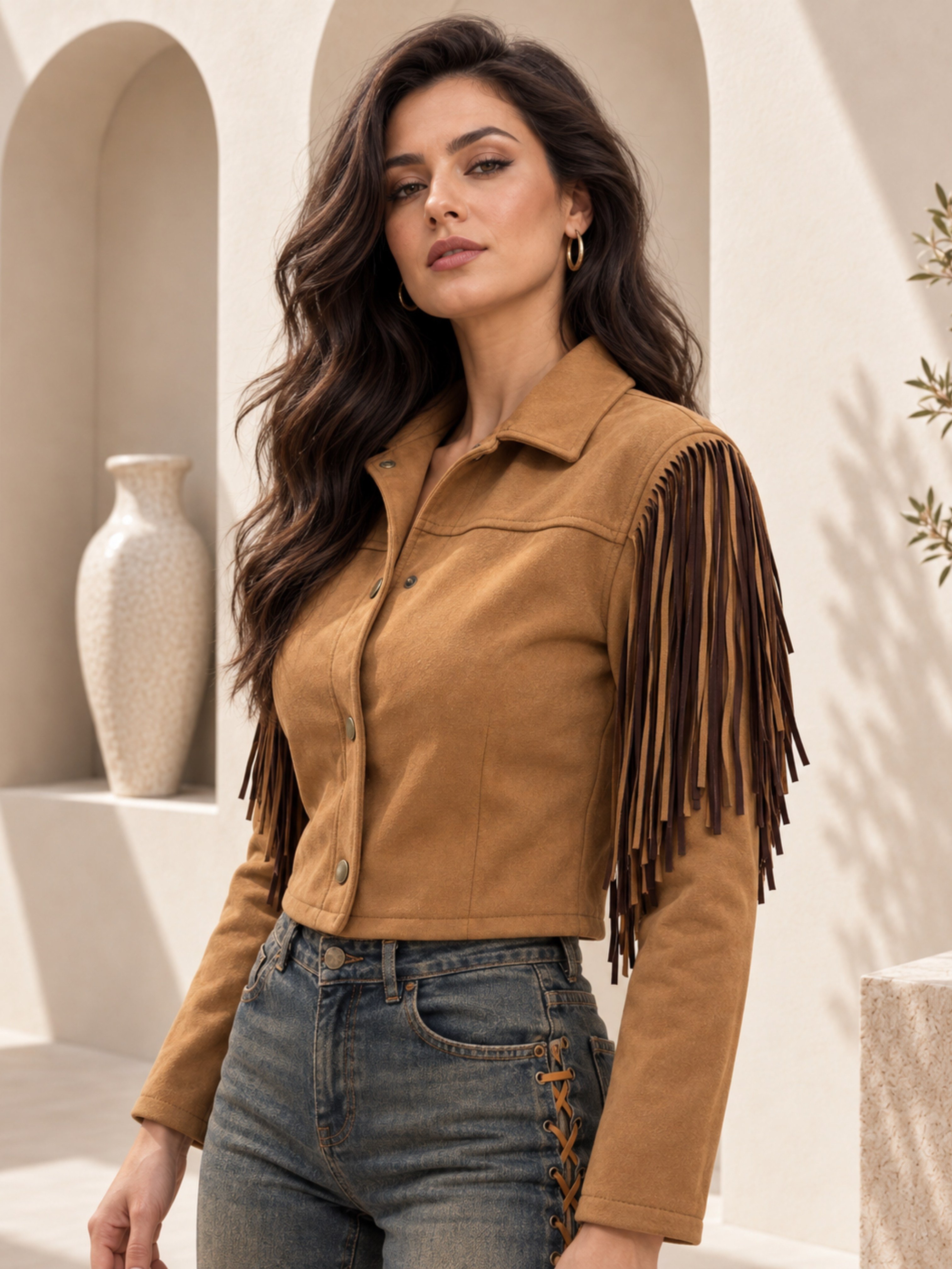 Küçük BedenDış GiyimCeket Kovboy Model Ceket