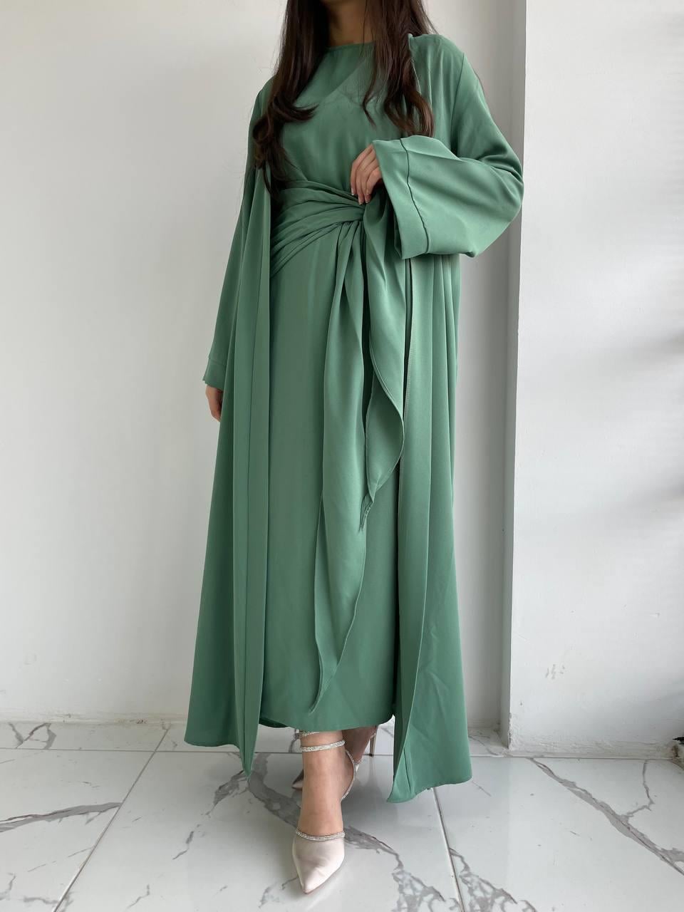 Mint Suzan Abaya Takım 