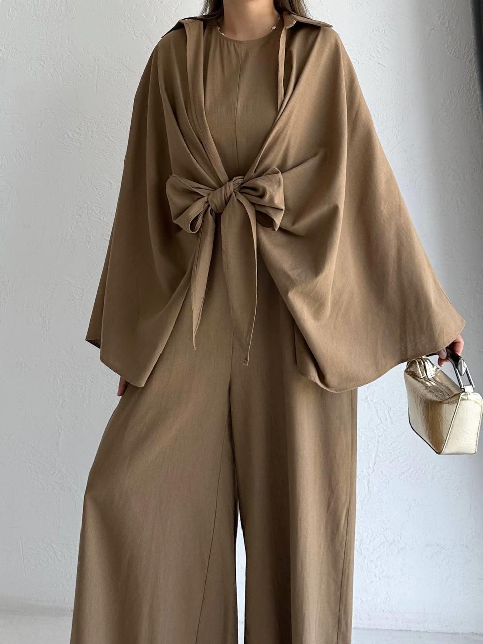 Sütlü Kahve Ecmel Tulum Takım