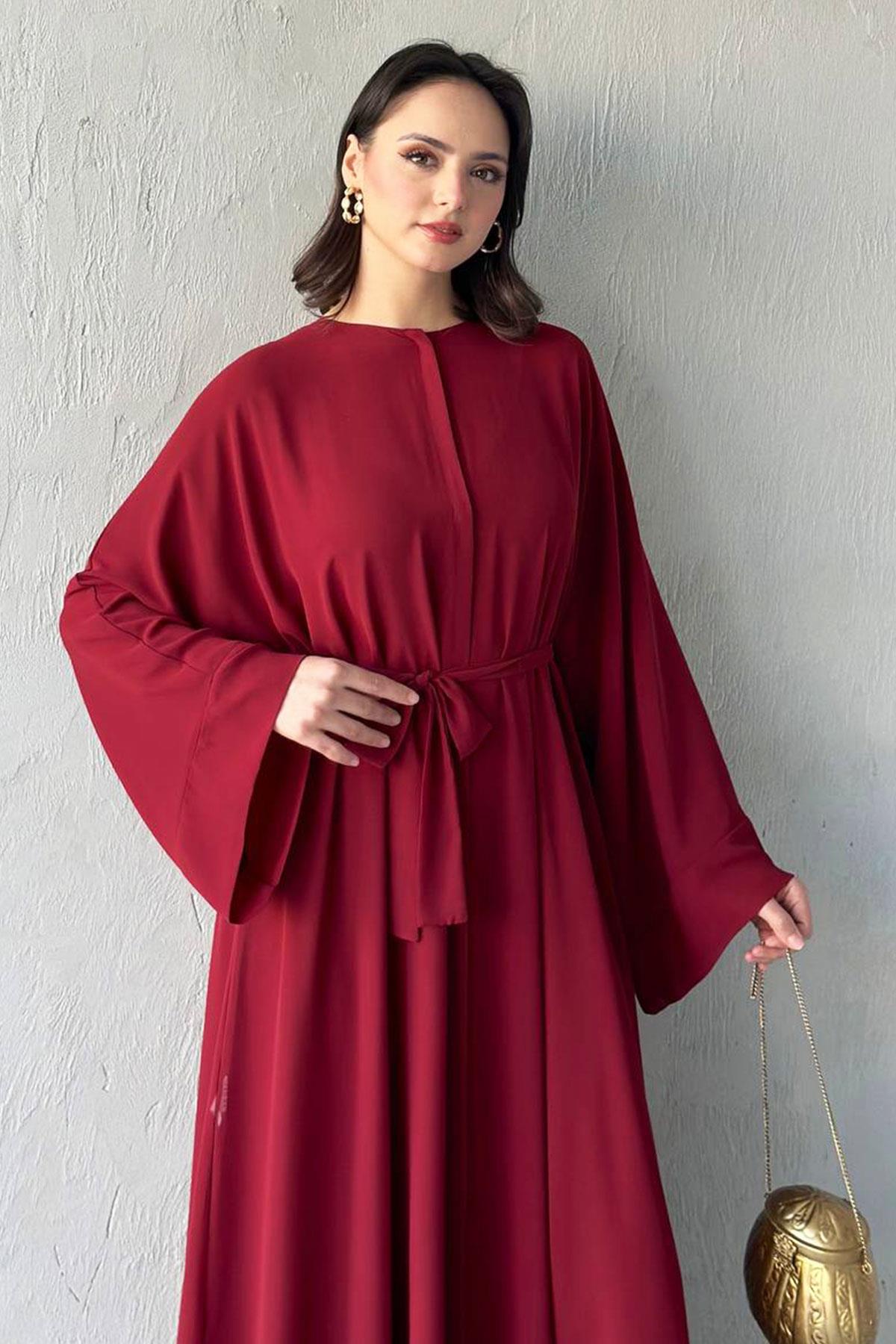 Vera Şifon Abaya Bordo