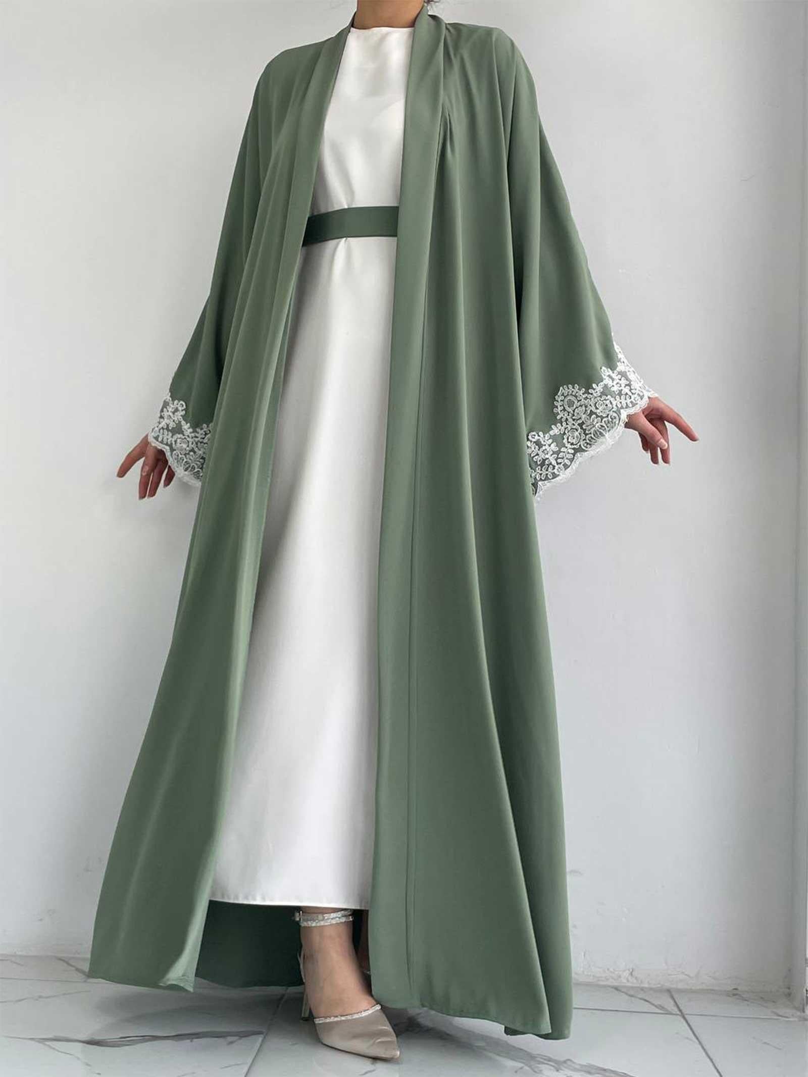 Yeşil Elif Abaya