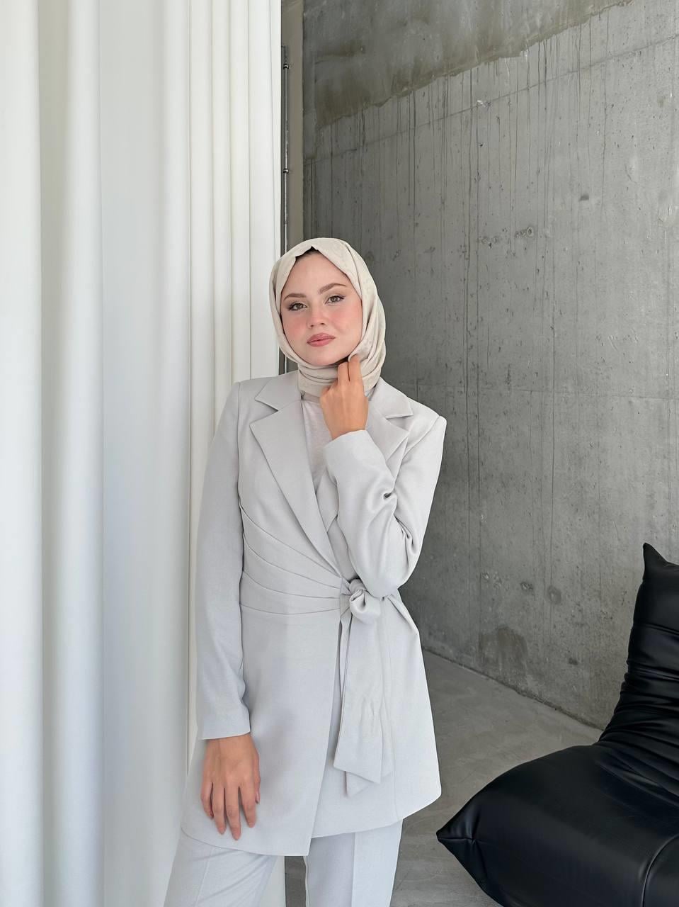 Gri Terra Pantolon Takım