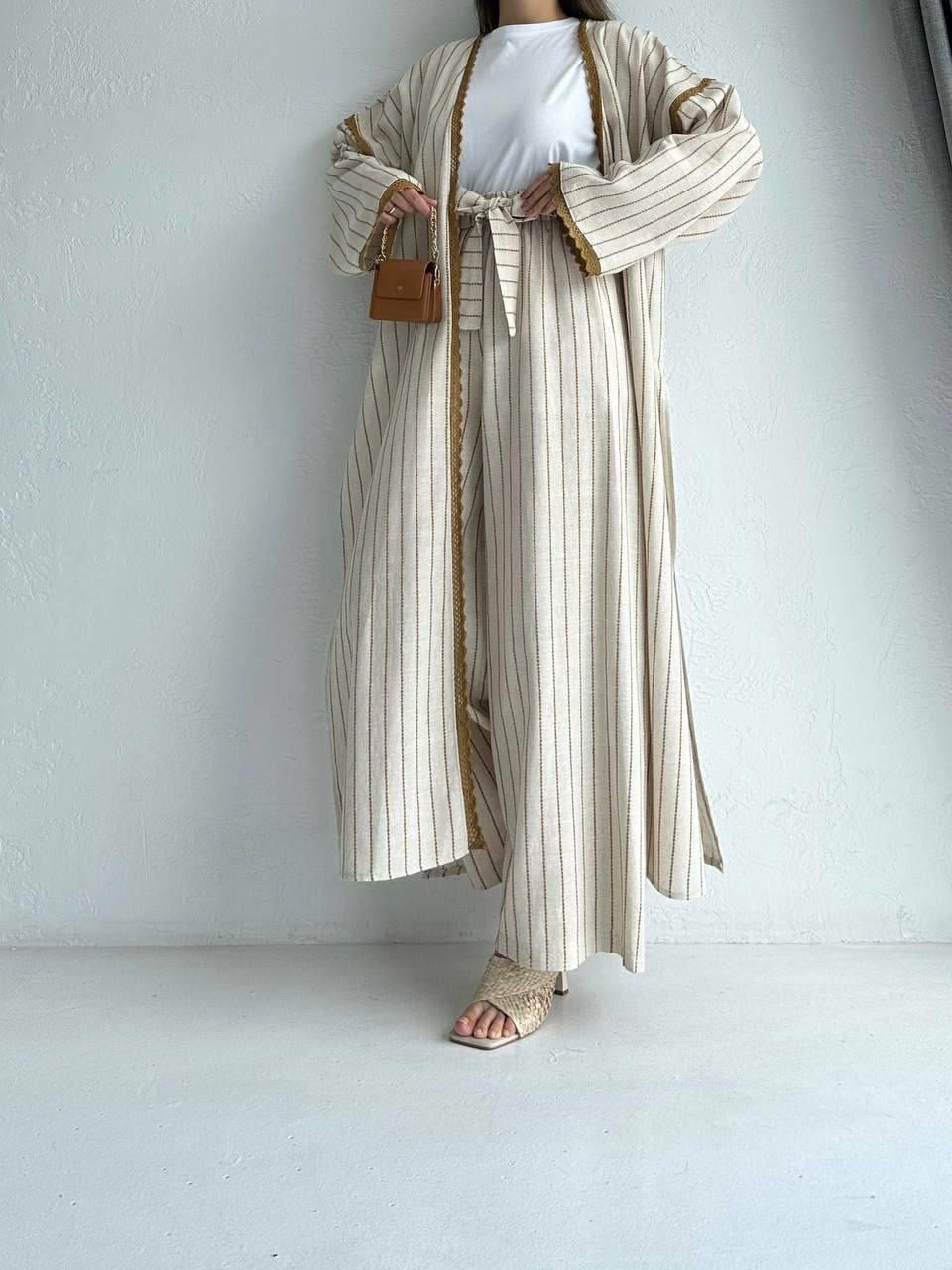 Hardal Linen Keten Takım