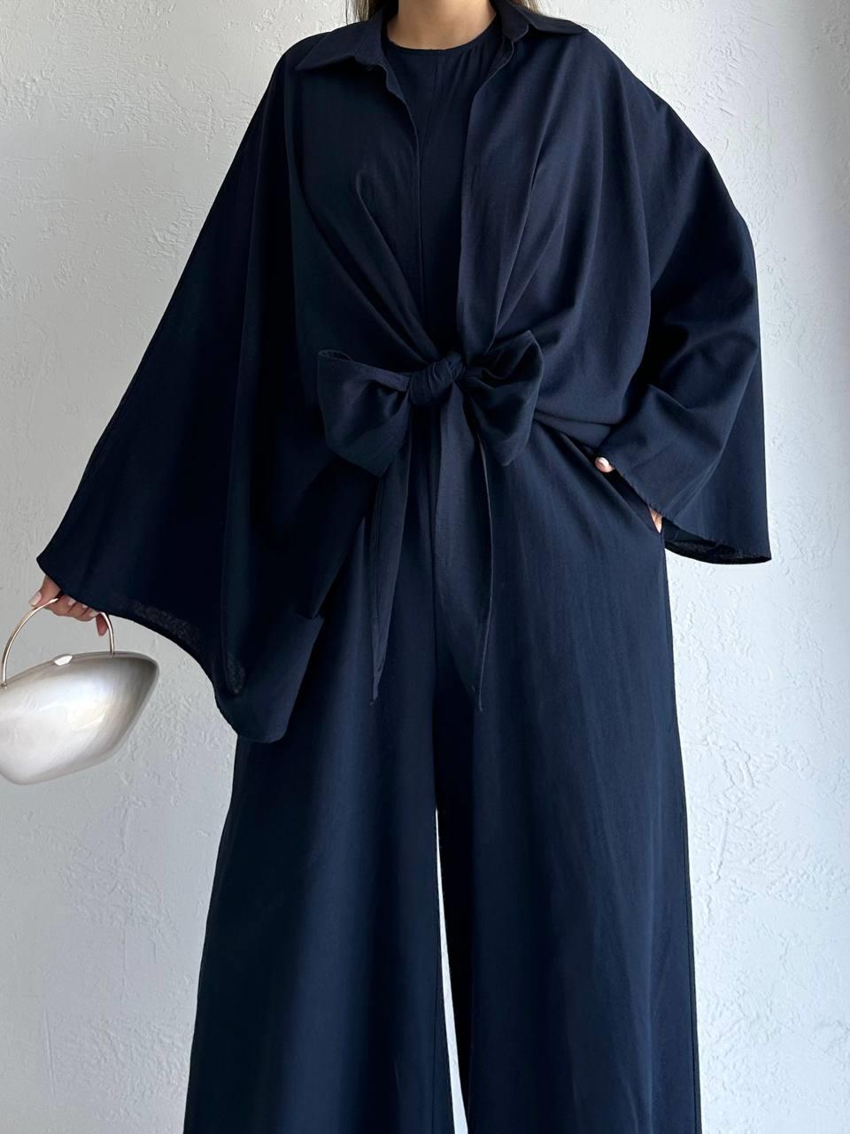 Lacivert Ecmel Tulum Takım