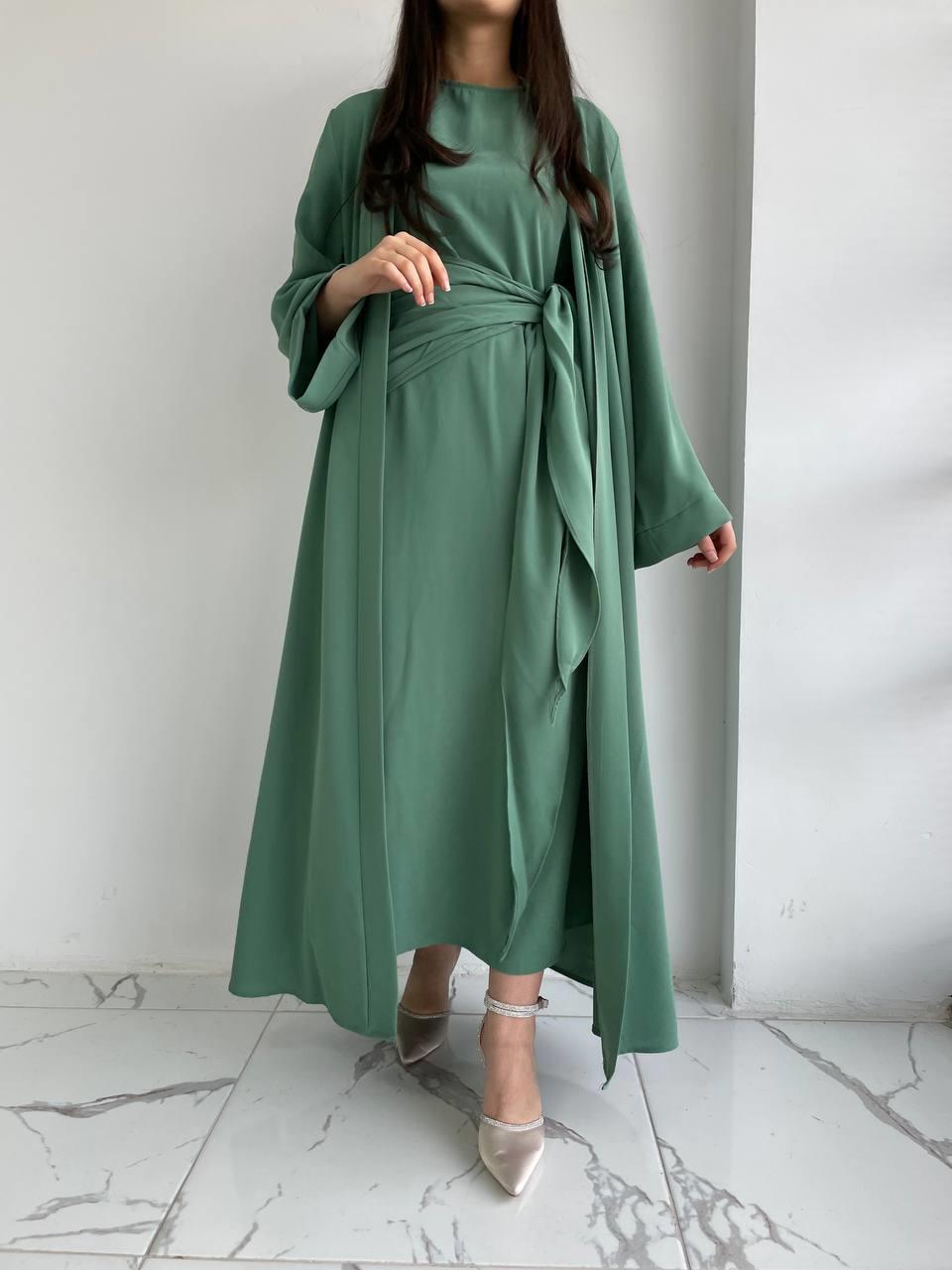 Mint Suzan Abaya Takım 