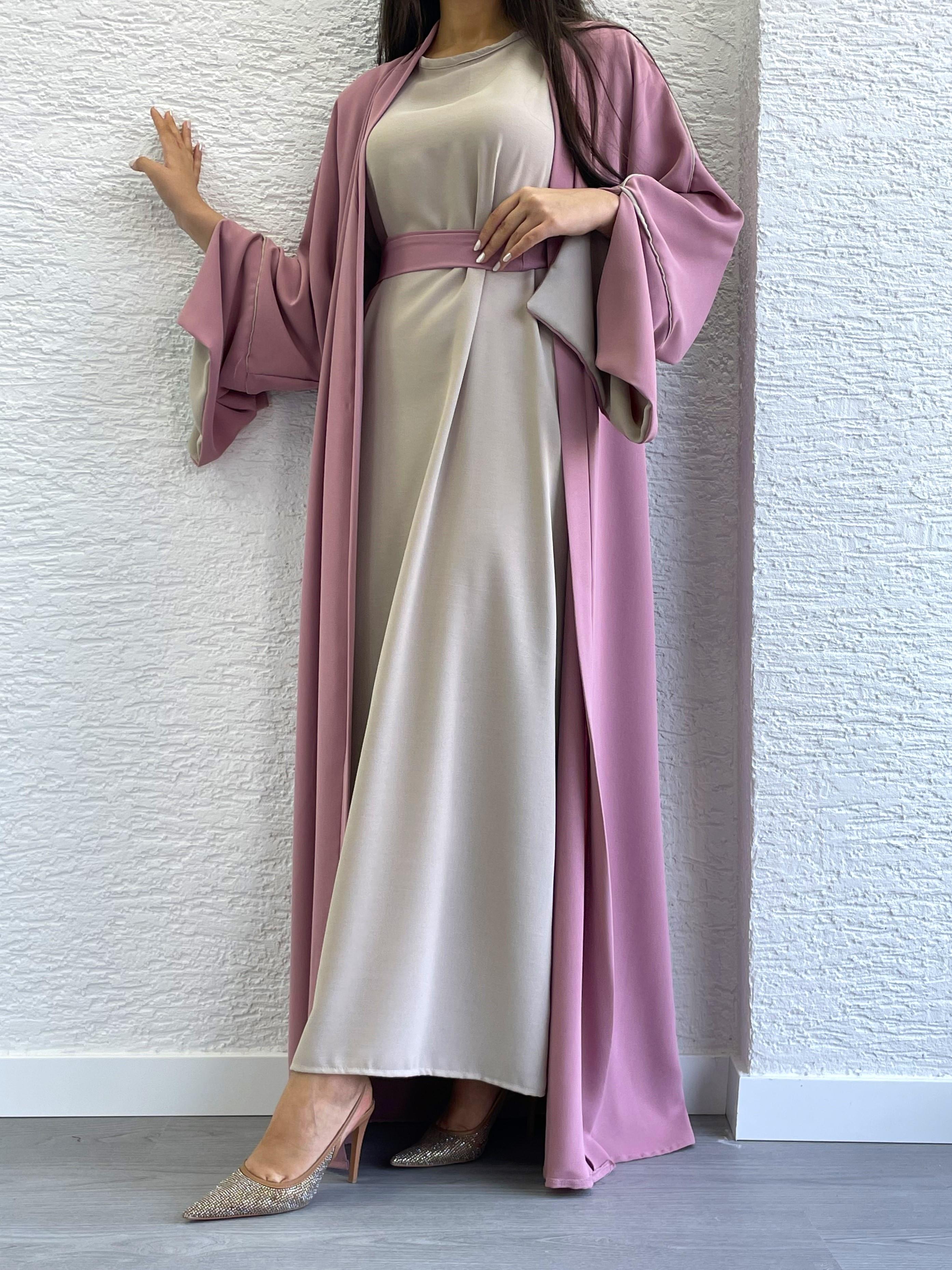 Pembe Ayça Abaya Takım